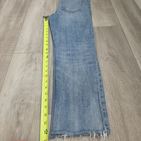 Denim Forum Light Blue Straight Leg Jeans - Picture 8 of 15